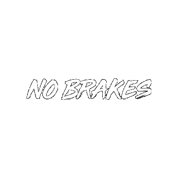 No Brakes Sticker by Velocity Switzerland