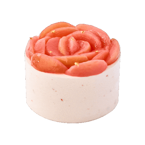 Peach 꽃 Sticker by Cafe Knotted