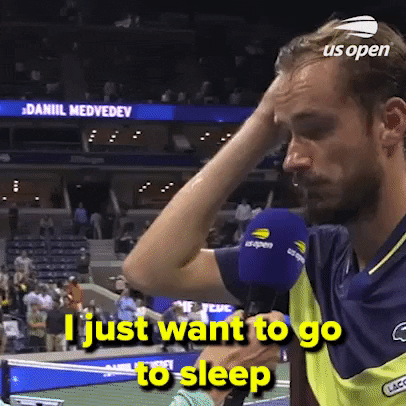 Tired Us Open Tennis GIF by US Open