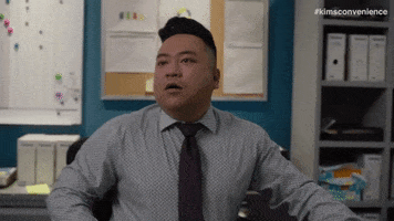 Panicking Oh No GIF by Kim's Convenience