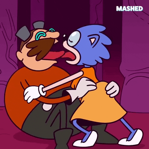 Sonic The Hedgehog Kiss GIF by Mashed