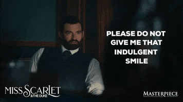 The Duke Smile GIF by MASTERPIECE | PBS