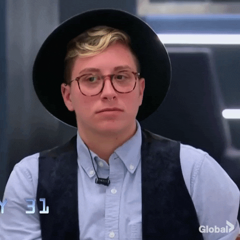 scared big brother GIF by Global TV