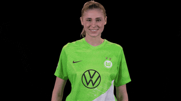 Happy Goal GIF by VfL Wolfsburg