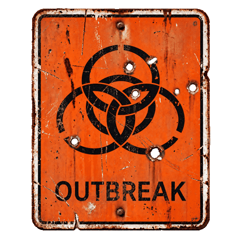 Slime Outbreak Sticker by P.O.D.