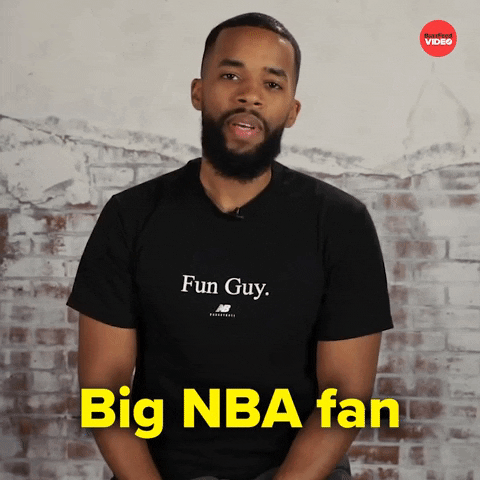 Big Fan Nba GIF by BuzzFeed