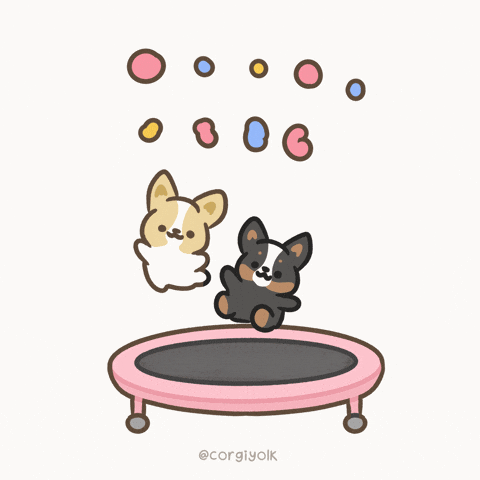 Happy New Year Celebration GIF by corgiyolk