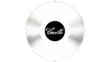 Vinyl Sticker by Cecille Records