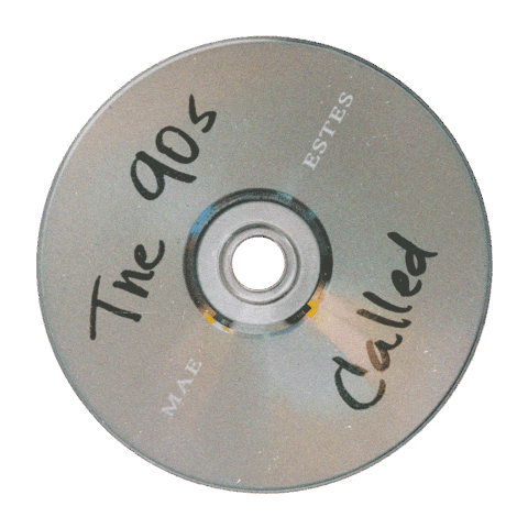 Country Music Cd Sticker by Mae Estes