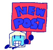 New Post Ranchy Sticker