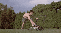 jeremy davies lawnmower GIF