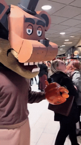 Five Nights At Freddys Mascot GIF by Bearcat