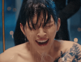 Shower Crying GIF