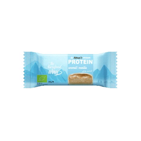 Veganproteinbar Sticker by the barefood way