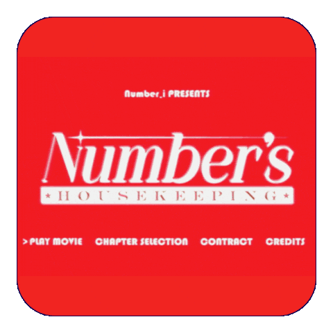 Jin Number Sticker