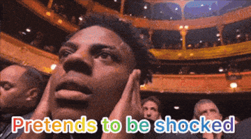 Pretends To Be Shocked GIF