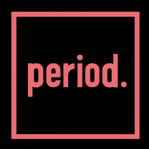 Blood Underwear GIF by Period.