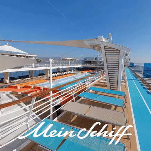 Sun Sea GIF by Mein Schiff® by TUI Cruises
