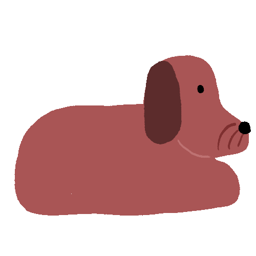 Dog Summer Sticker