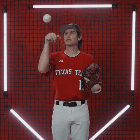 Jt Drake GIF by Texas Tech Baseball