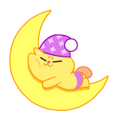 Paw Paw Sleeping Sticker