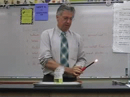  fire hand teacher high school chemical reaction GIF