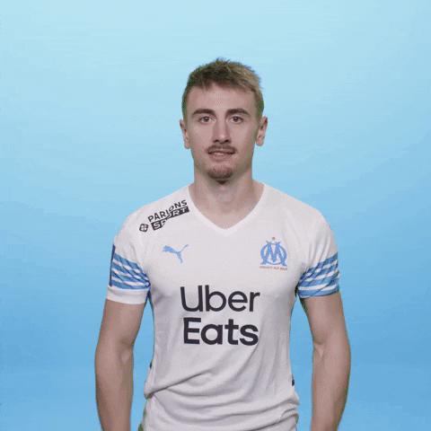 Soccer Freezing GIF by Olympique de Marseille