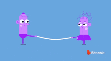 Tug Of War Fight GIF by Biteable
