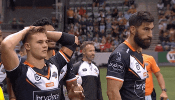Clapping Bench GIF by Wests Tigers