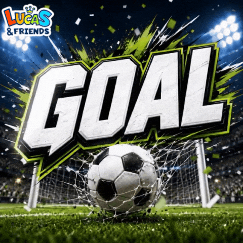 Football Win GIF by Lucas and Friends by RV AppStudios