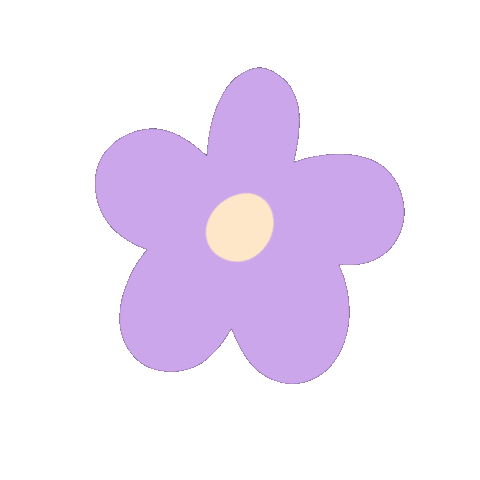 Happy Flower Sticker by Carol Fernandes