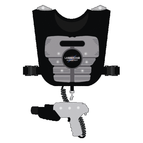 Phaser Sticker by LaserTag Darmstadt