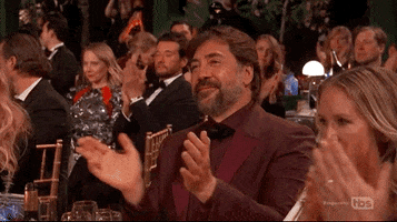 Javier Bardem Applause GIF by SAG Awards