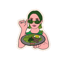 Comeback Greenflag Sticker by Rumah Indofood