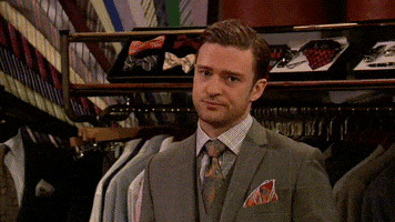 Justin Timberlake Shrug GIF