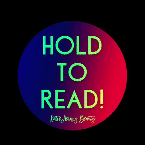 Hold Read Me GIF by Katie Herwig Beauty
