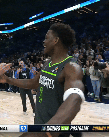 Nba Hype GIF by Minnesota Timberwolves