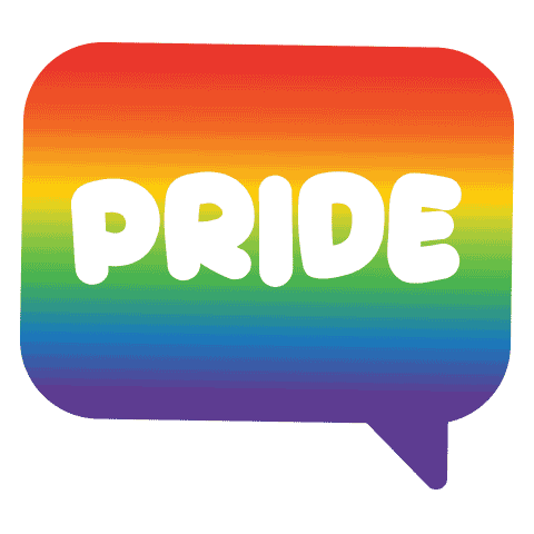 Rainbow Love Sticker