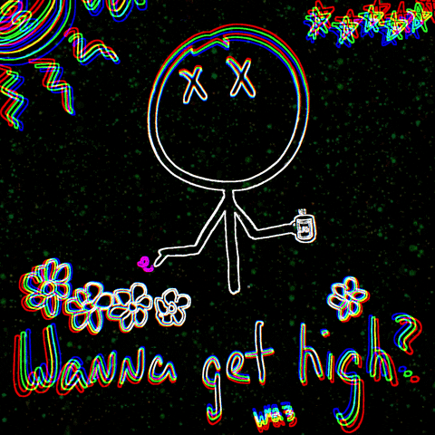 Happy Space GIF by Stoner Stick People