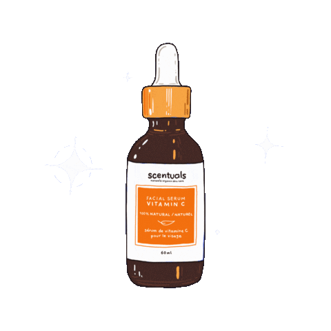 Vitamin C Skincare Sticker by Scentuals Natural & Organic Skin Care for iOS  & Android | GIPHY