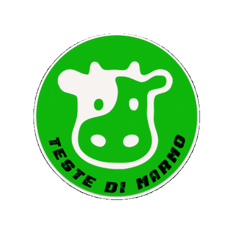 Mucca Vacca Sticker by Teste di Marmo
