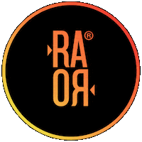 Logo Rainbow Sticker by RARO