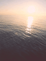 ocean blue sun GIF
