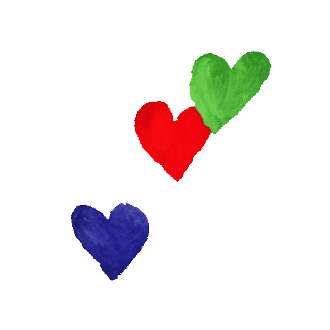 In Love Hearts Sticker by Akris