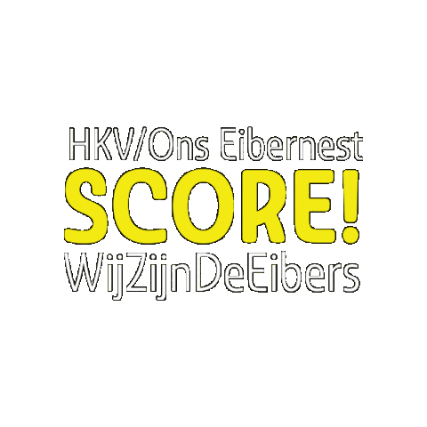 Korfbal Wzde Sticker by HKV/Ons Eibernest