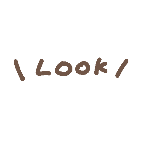 Look At Sticker