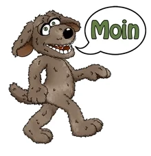 Moin Moin Dog GIF