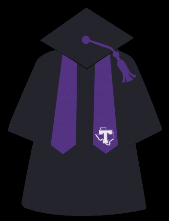 Bleed Purple Tarleton Grad GIF by Tarleton State University