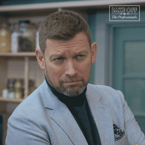 Eyebrows Flirt GIF by The Great British Bake Off