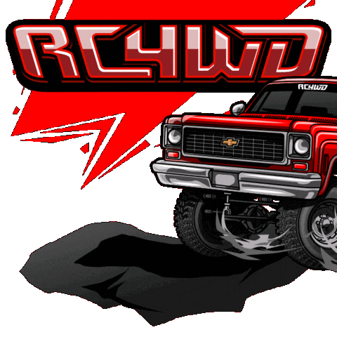 4X4 Chevrolet Sticker by RC4WD